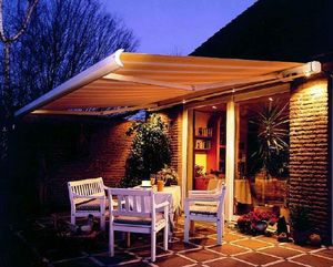Worth & Company Blinds - opal lux cassette - Patio Awning