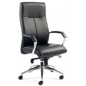 Office-news - classix en cuir noir. - Office Armchair