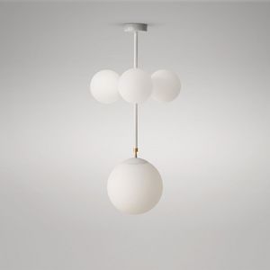 ATELIER ARETI - 4 globes - Hanging Lamp