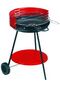 Charcoal barbecue-Dalper-Barbecue à charbon sur roulettes Camping Surface c