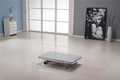 Liftable coffee table-WHITE LABEL-Table basse JUMP extensible relevable grise