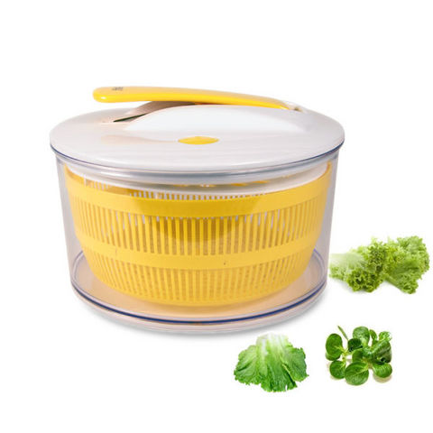 WHITE LABEL - Salad spinner-WHITE LABEL-Essoreuse à salade à piston
