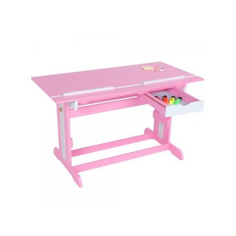 WHITE LABEL - Children's desk-WHITE LABEL-Bureau enfant meuble chambre rose