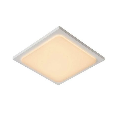 LUCIDE - Outdoor ceiling lamp-LUCIDE-Plafonnier extérieur carré Oras LED IP54