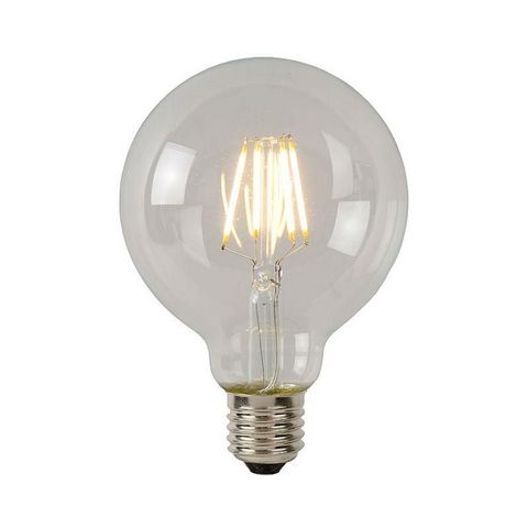 LUCIDE - LED bulb-LUCIDE-Ampoule LED E27 5W/45W 2700K 500lm Filament Dimabl