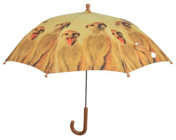 KIDS IN THE GARDEN - Umbrella-KIDS IN THE GARDEN-Parapluie enfant out of Africa Suricate