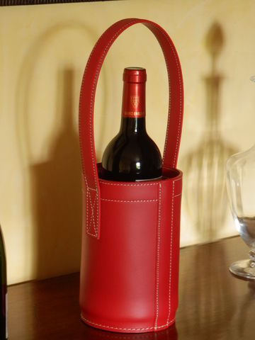 MIDIPY - Wine bottle tote-MIDIPY-MIDIBAR UNO EN CUIR