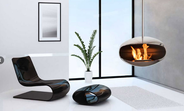 COCOON FIRES - Bioethanol fireplace-COCOON FIRES-Aeris