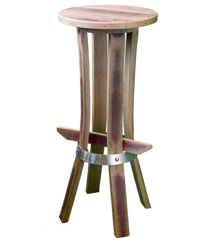 MEUBLES EN MERRAIN - Bar stool-MEUBLES EN MERRAIN-Tastevin couleur vin