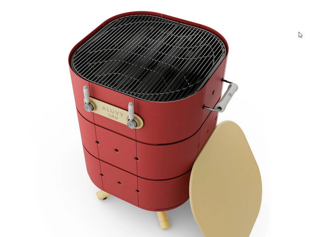 ALUVY - Gas fired barbecue-ALUVY-Lulu