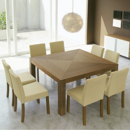 4-Pieds - Square dining table-4-Pieds-Table carrée next