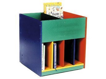 Evertaut - Movable children's storage furniture-Evertaut-Mobile Book Trolley