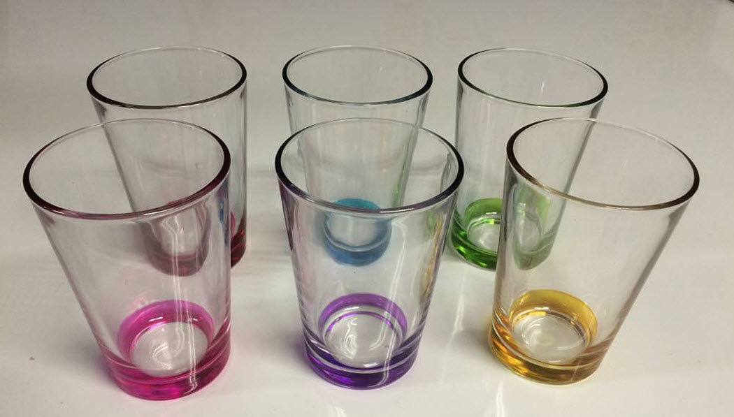 SIGMA GLASS Glas in Orangeade Gläser Glaswaren  | 