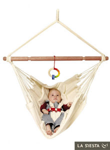 La Siesta - chaise hamac pour bébé yayita en coton bio - Babyhängematte
