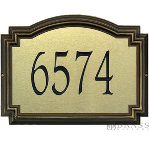 Whitehall -  - Hausnummerschild