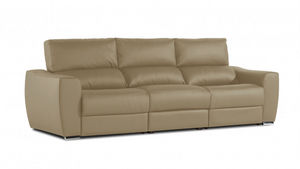 mobilier moss - agueda beige -- - Sofa 3 Sitzer