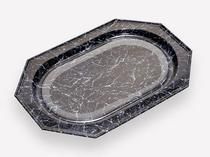 Rigaflex - marbre/noir octogonal - Vorlegeplatte