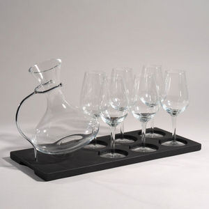MAISONS DU MONDE - support 6 verres + carafe - Gläserhalter