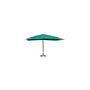 Ampelschirm-WHITE LABEL-Parasol vert déporté 3x4m pied en bois