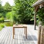 Garten Esszimmer-BOIS DESSUS BOIS DESSOUS-Salon de jardin en bois d'acacia FSC 4 places