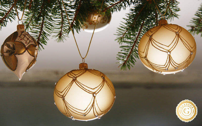 GLASSOR Bola de Navidad Decoración y motivos navideños Navidad y Fiestas  | 