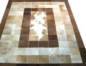 Stark Carpet - argentine leather - Alfombra Contemporánea