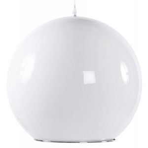 WHITE LABEL - lampe suspension design blanca - Lámpara Colgante