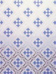 Barron Glass - gothic blue - Panel De Ventana