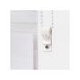 Estor enrollable-WHITE LABEL-Store enrouleur blanc 66 x 120 cm