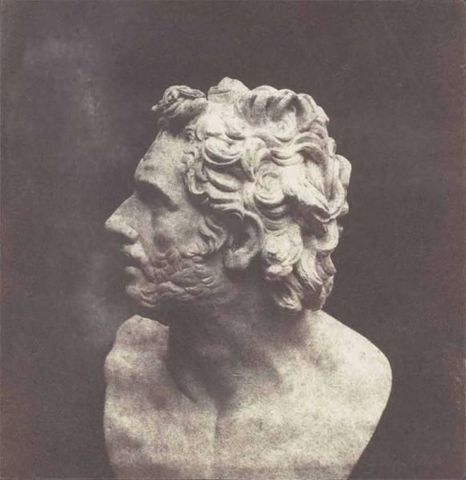 LINEATURE - Fotografía-LINEATURE-The Bust of Patruclus - 1843