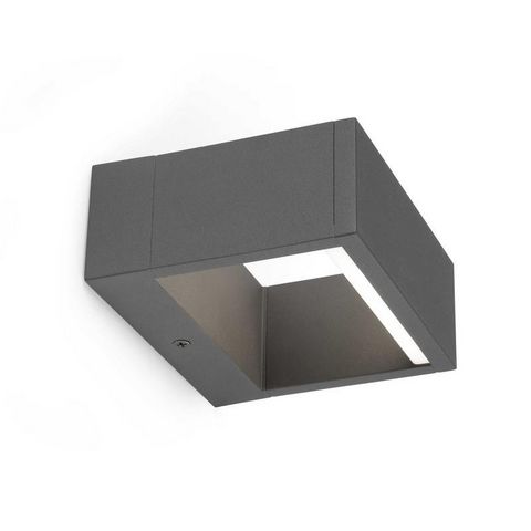 FARO - Aplique de exterior-FARO-Applique terrasse LED Alp IP54 L15 cm
