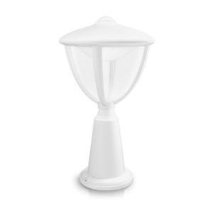 Philips - robin - borne extérieur led blanc h33,5cm | lumina - Lampada Segnapasso Da Esterno