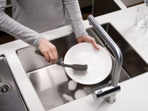 Spazzola per la pulizia della cucina spazzola per lavare i piatti in  Silicone spazzole per la