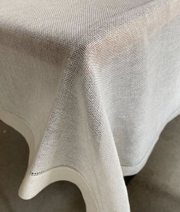 Tovaglia quadrata da tavola in 100% cotone stampa digitale dai colori vivi  ed intensi made in Italy 140X140 CM RIGHE BIANCO ROSSO BLU