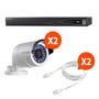 Videocamera di sorveglianza-HIKVISION-Kit video surveillance Hikvision 2 caméras N°4