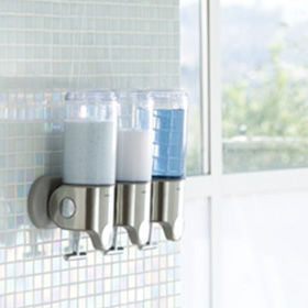 SIMPLEHUMAN - Distributore sapone liquido-SIMPLEHUMAN-Distributeur Savon Shampoing TRIO 