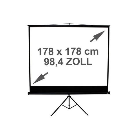 WHITE LABEL - Schermo da proiezione-WHITE LABEL-Écran de projection trépied 152x152 cm