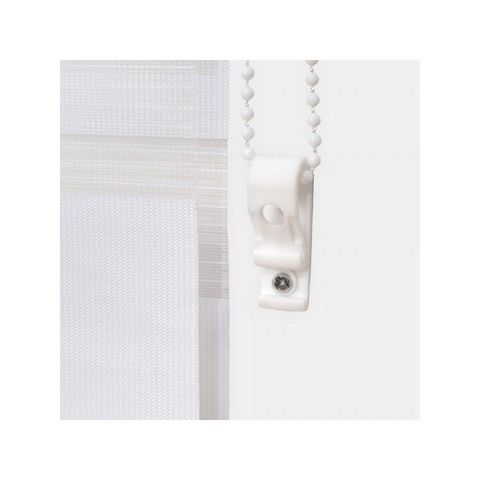 WHITE LABEL - Tenda avvolgibile-WHITE LABEL-Store enrouleur blanc 66 x 120 cm