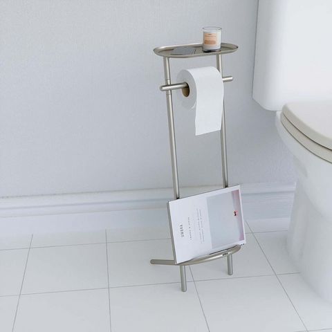 Umbra - Porta-carta igienica-Umbra-Support à papier toilettes avec tablette et porte 