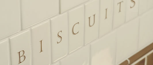 Tiles Of Stow - Piastrella di ceramica-Tiles Of Stow-Letters